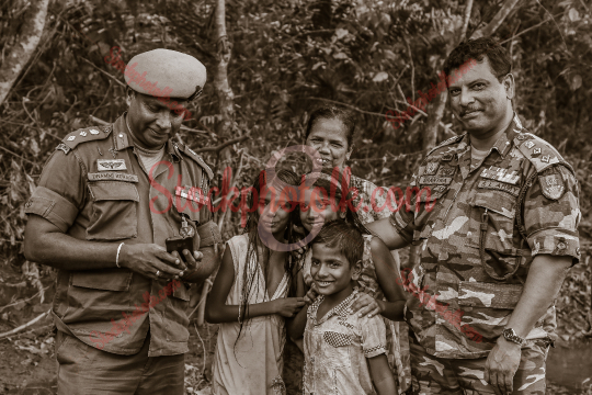 In between a Humanitarian Mission 